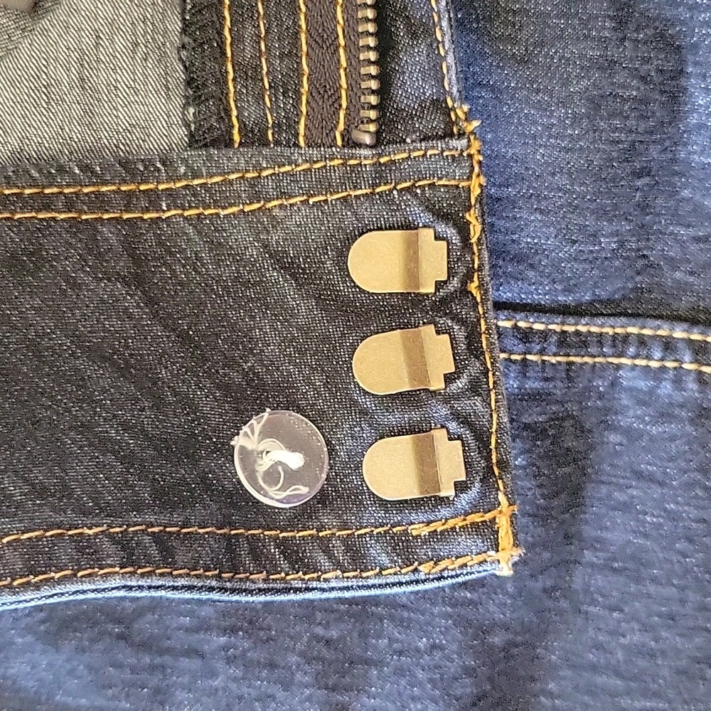 Dark Wash Denim Skirt, like new - Picture 4 of 4